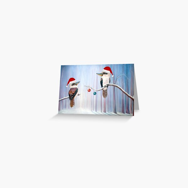 The Christmas Party - Kookaburras Greeting Card