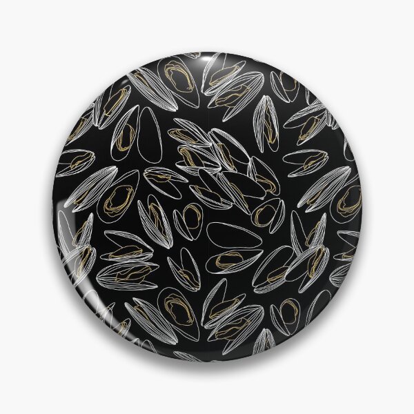 L'amour des fruits de mer. Moules Badge