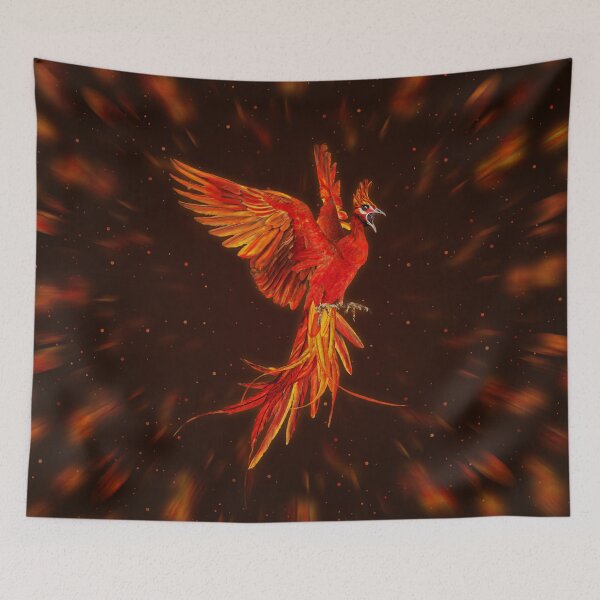 Item preview, Phoenix Rising - #1 designed and sold by k9printart.