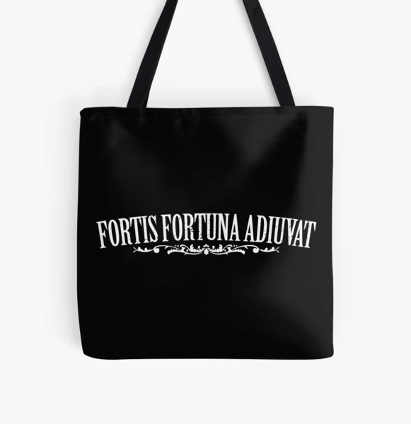 John Wick Fortis Fortuna Adiuvat Symbol Tote Bags