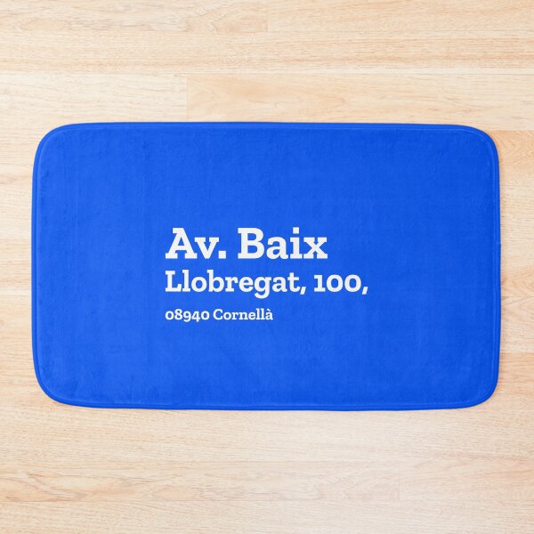 Item preview, Espanyol Stadium Address designed and sold by The Chuck Wagon.