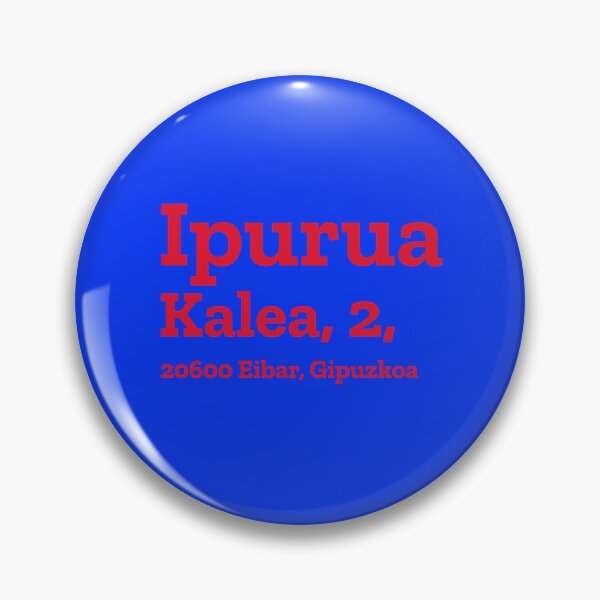 Item preview, Eibar Stadium Address  designed and sold by The Chuck Wagon.