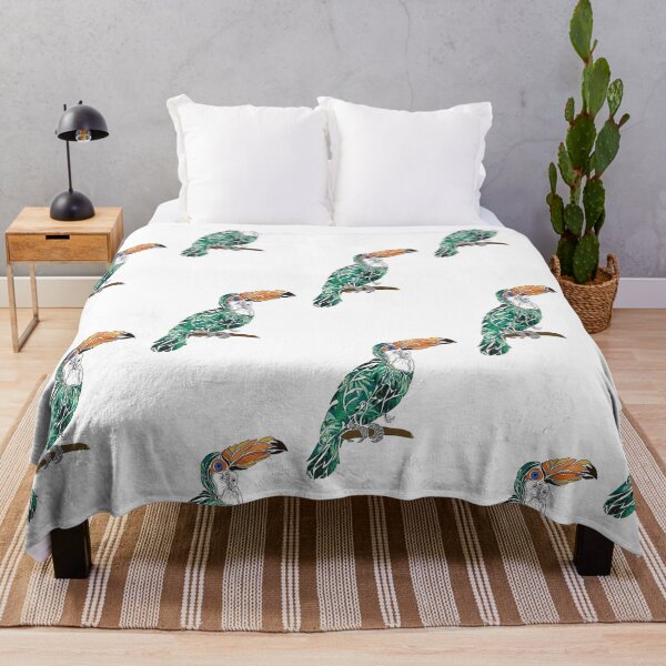 Item preview, Floral Pattern Toco Toucan designed and sold by TheTopHatArts.