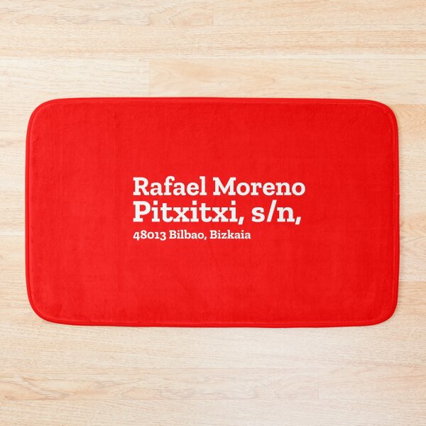 Item preview, Bilbao Stadium Address designed and sold by The Chuck Wagon.