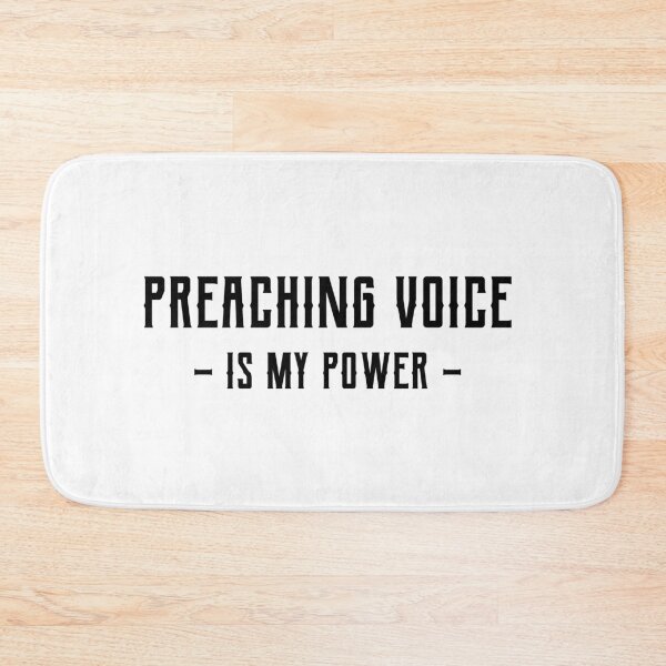 Item preview, Preaching Voice is My Power designed and sold by SerenaBliss.