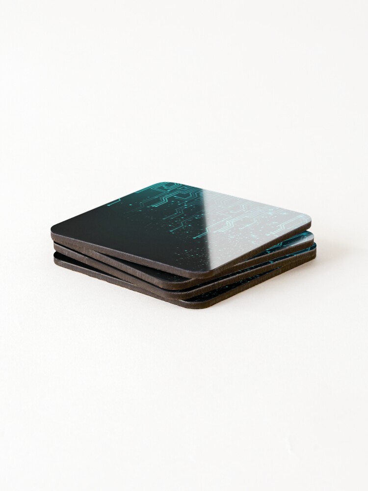 Thumbnail 4 of 5, Coasters (Set of 4), Technology designed and sold by Raju2018.