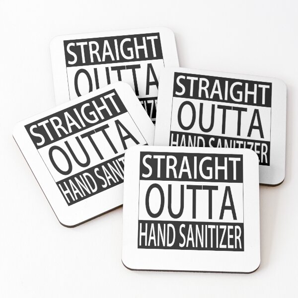 Item preview, Straight Outta Hand Sanitizer Funny Survival designed and sold by ByTekk.