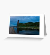 Dunure Castle Greeting Card