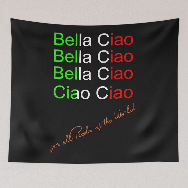 Item preview, Bella Ciao World designed and sold by Harinko.