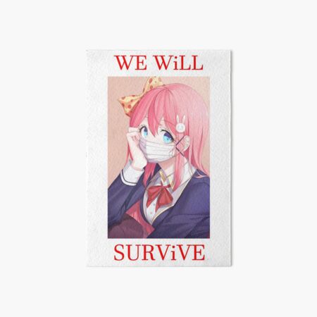 We will survive - heads up! Art Board Print