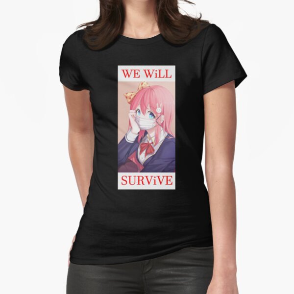 We will survive - heads up! Fitted T-Shirt