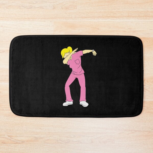 Item preview, Nurse blonde - pink, DAB, dabben, dabbing, dancing designed and sold by Mohja-Design.