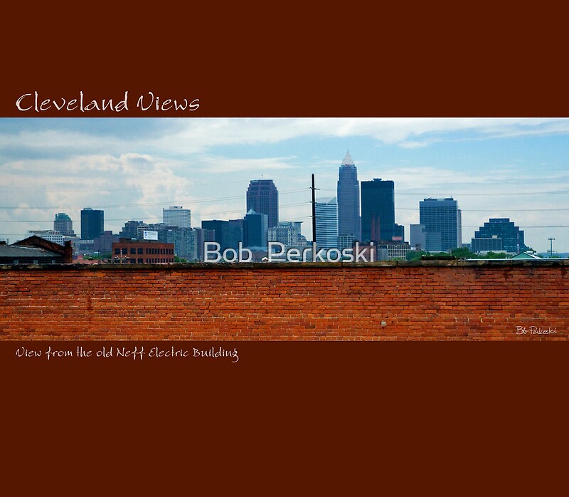 "View of Cleveland from the old Neff Electric Building" by Bob Perkoski