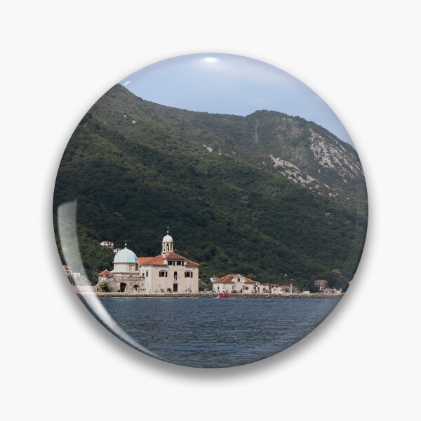 Item preview, Our Lady of the Rocks Monastery in  Perast Bay of Kotor Montenegro designed and sold by goceris.