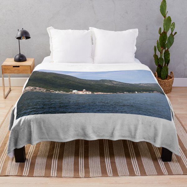 Item preview, Our Lady of the Rocks Monastery in  Perast Bay of Kotor Montenegro designed and sold by goceris.