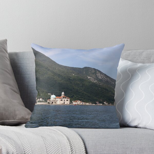 Item preview, Our Lady of the Rocks Monastery in  Perast Bay of Kotor Montenegro designed and sold by goceris.