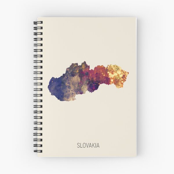 Item preview, Slovakia Watercolor Map designed and sold by ArtPrints.