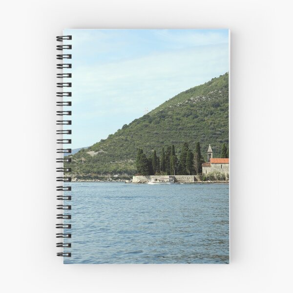 Item preview, Saint George monastery in Perast Bay of Kotor Montenegro designed and sold by goceris.