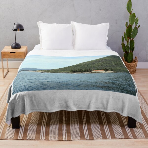 Item preview, Saint George monastery in Perast Bay of Kotor Montenegro designed and sold by goceris.