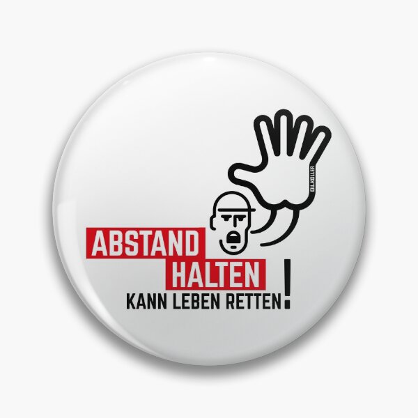 Artikelvorschau, Abstand Halten Kann Leben Retten! (Coronavirus) entworfen und verkauft von Roderix.