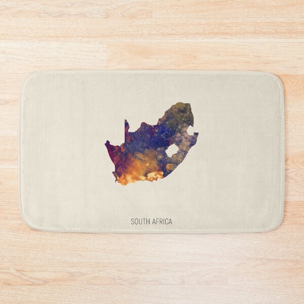 Item preview, South Africa Watercolor Map designed and sold by ArtPrints.