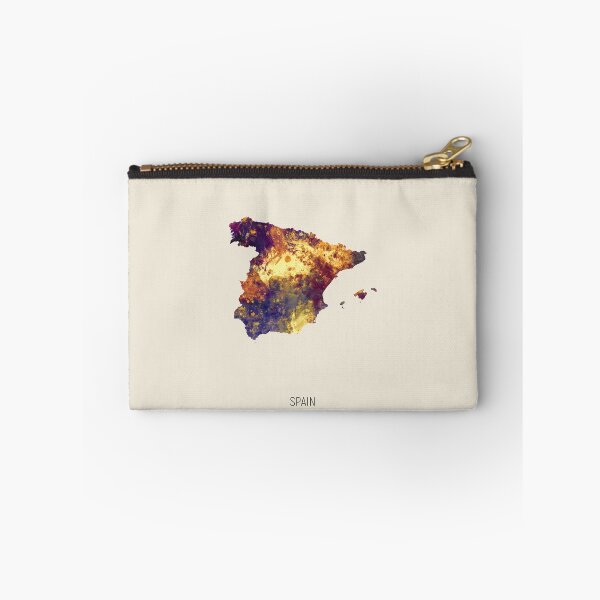 Item preview, Spain Watercolor Map designed and sold by ArtPrints.