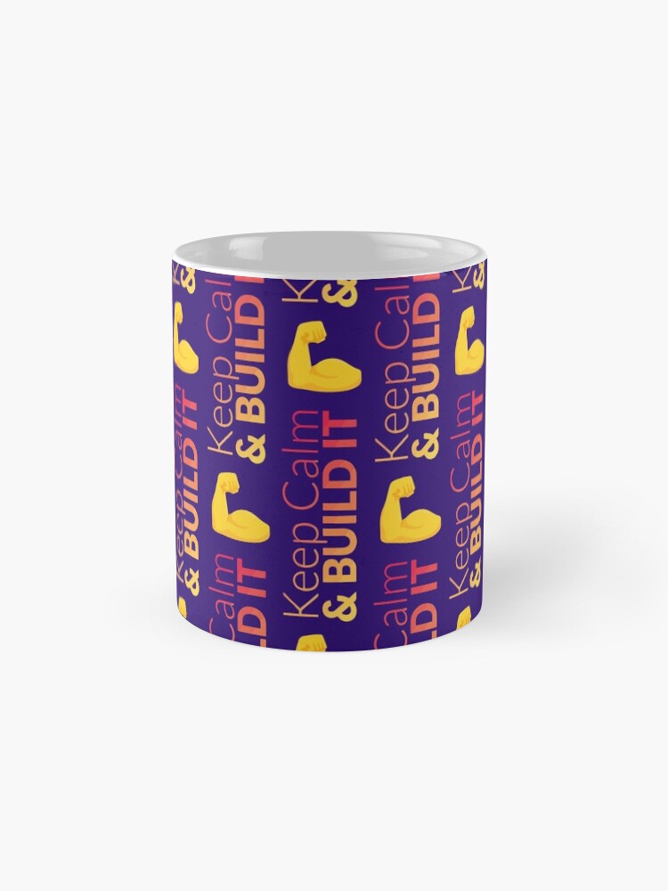Mug ''❝KeepCalm & Build It❞' : autre vue