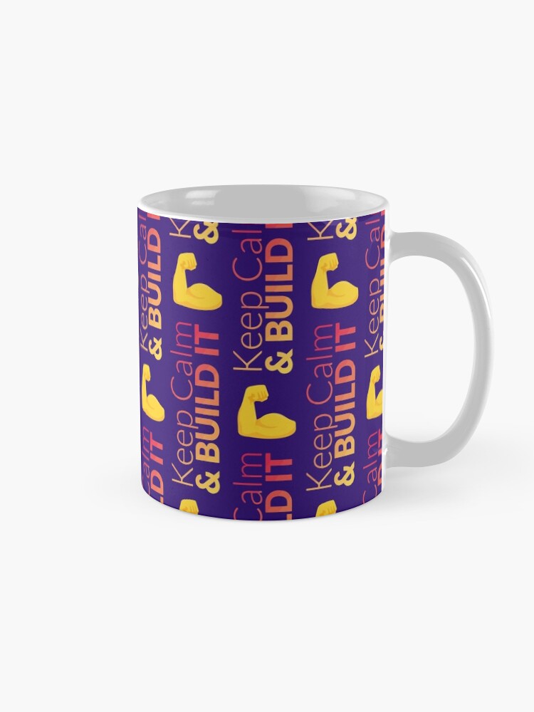 Mug ''❝KeepCalm & Build It❞' : autre vue