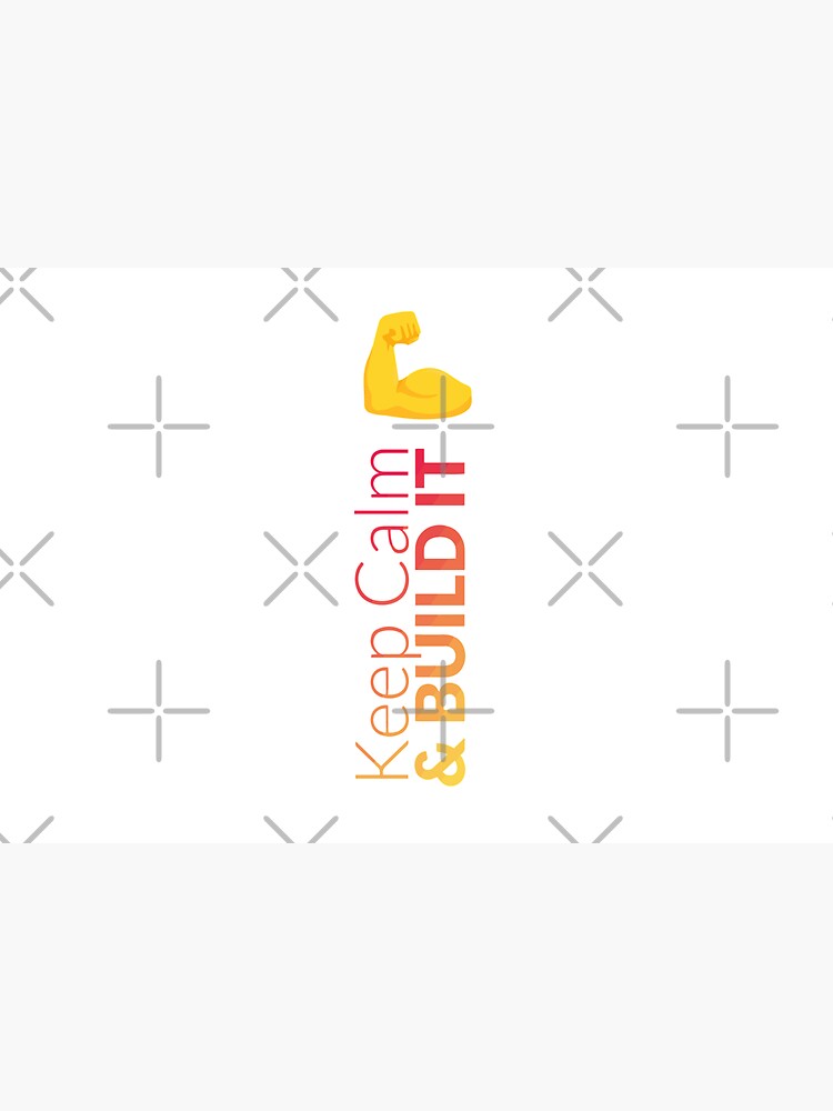 « ❝KeepCalm & Build It❞ » par TheBuildery