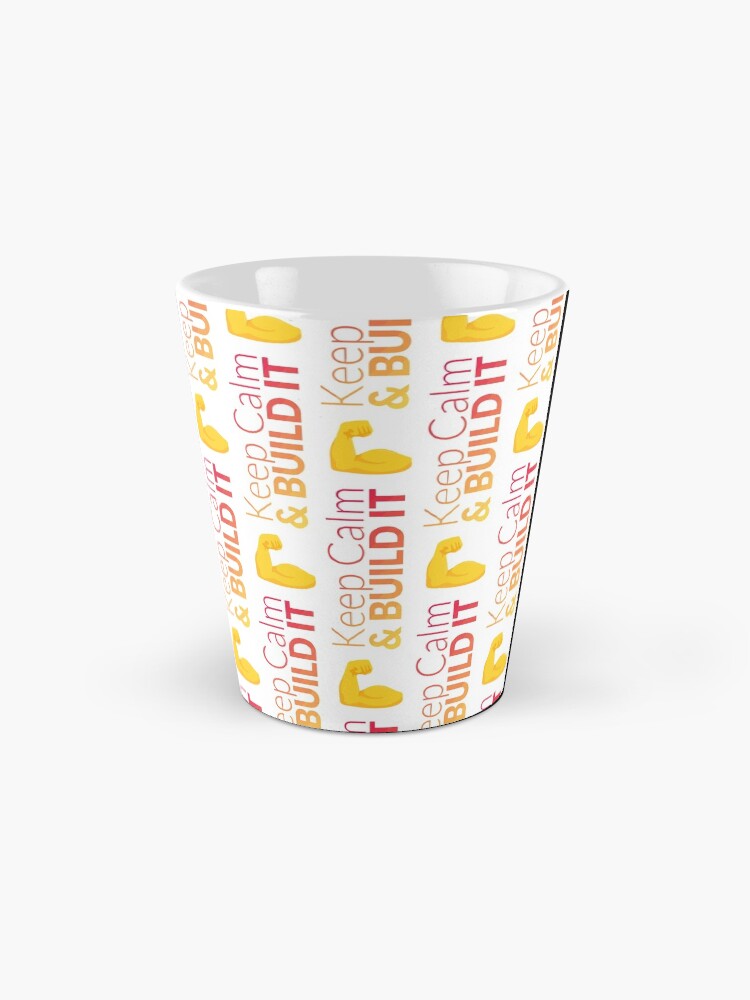 Mug ''❝KeepCalm & Build It❞' : autre vue