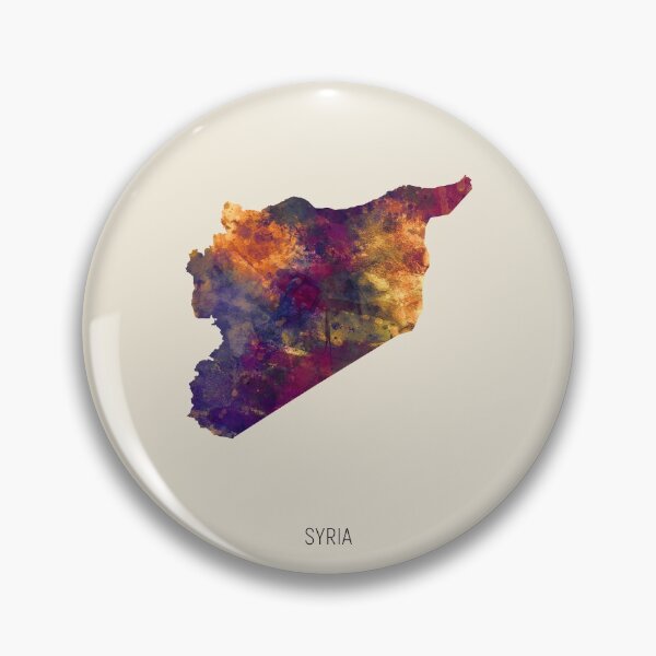 Item preview, Syria Watercolor Map designed and sold by ArtPrints.