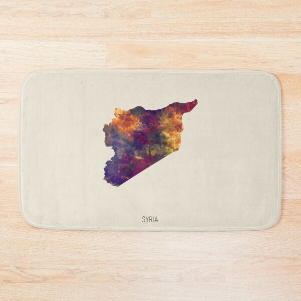 Item preview, Syria Watercolor Map designed and sold by ArtPrints.