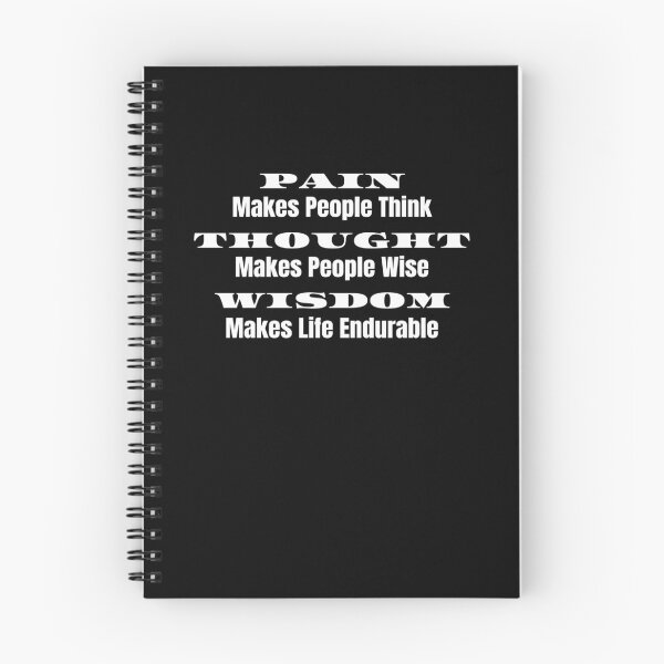 Item preview, Inspirational Pain Makes People Think designed and sold by podguy.