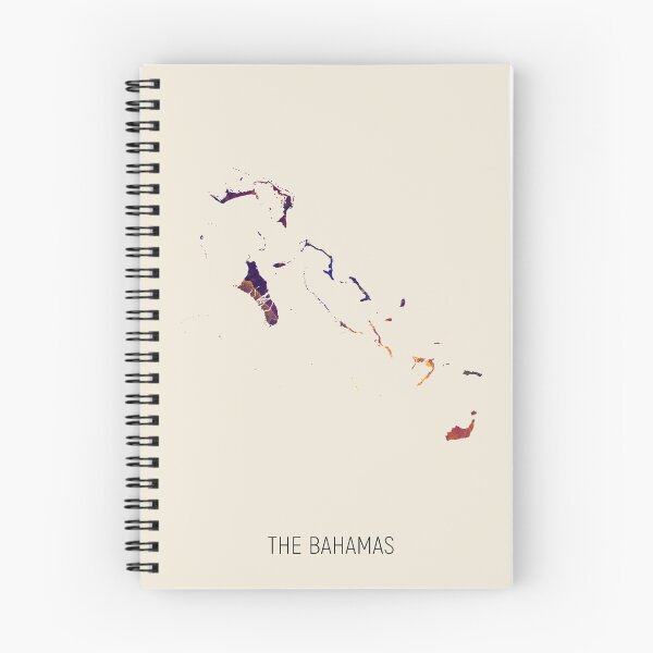 Item preview, The Bahamas Watercolor Map designed and sold by ArtPrints.