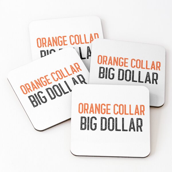 Item preview, Orange Collar Big Dollar designed and sold by SerenaBliss.