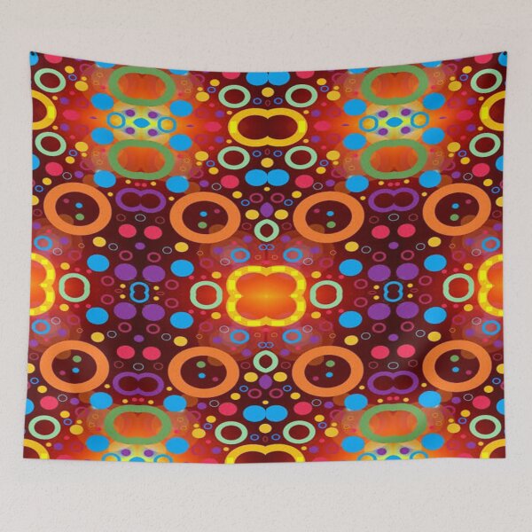 Item preview, CIRCLES AND COLOR ABSTRACT DESIGN designed and sold by Adri Barnard.