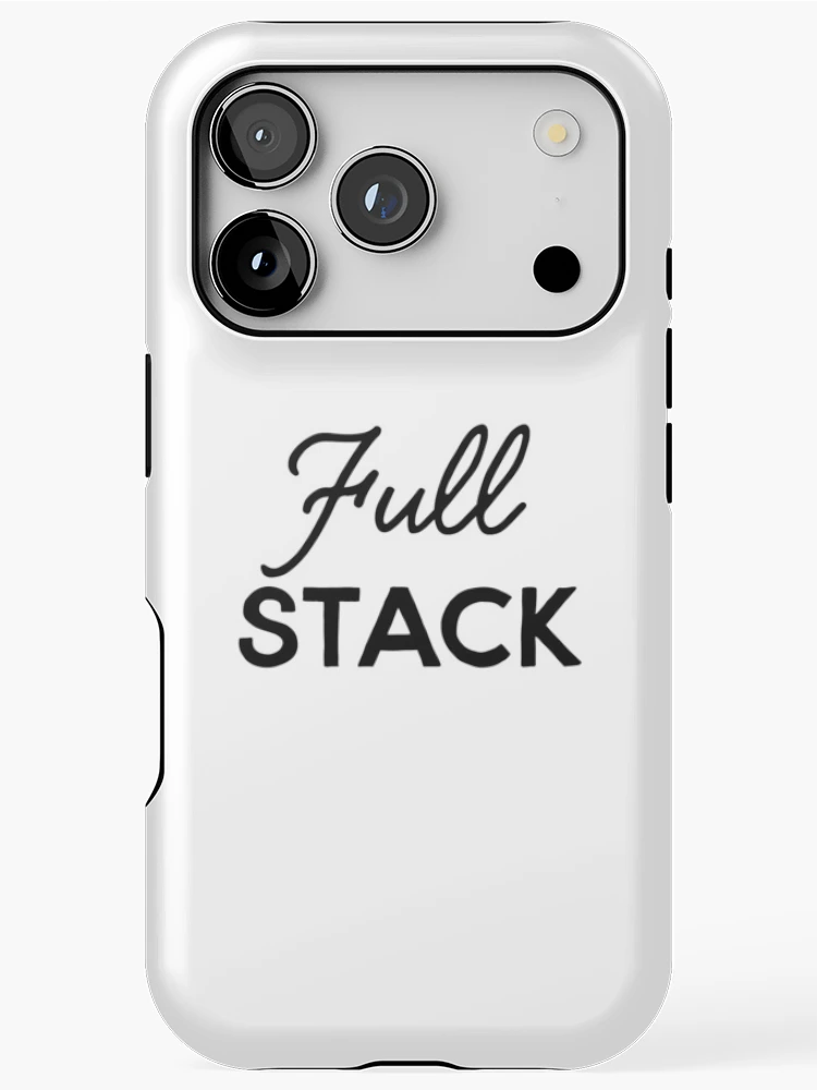 Thumbnail 1 of 4, iPhone Case, Full Stack Developer (Inverted) designed and sold by developer-gifts.
