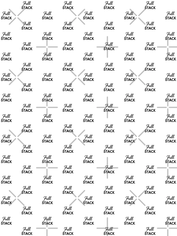 Thumbnail 3 of 3, Scarf, Full Stack Developer (Inverted) designed and sold by developer-gifts.