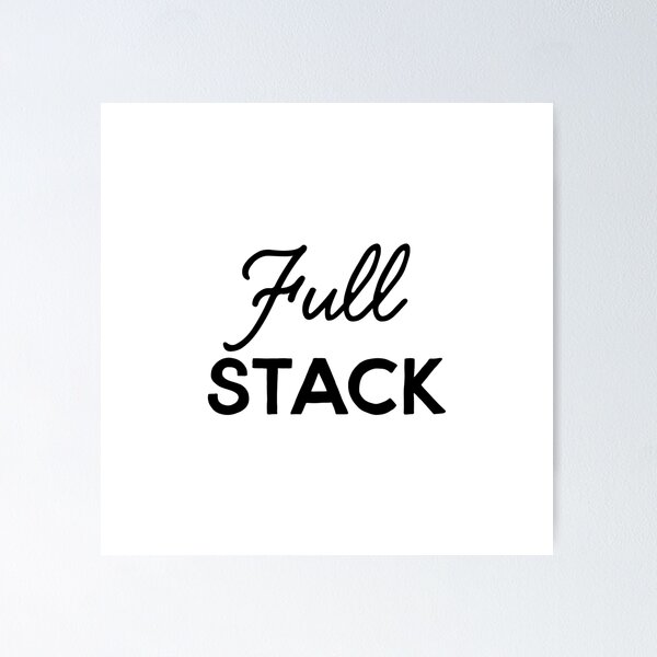 Item preview, Full Stack Developer (Inverted) designed and sold by developer-gifts.
