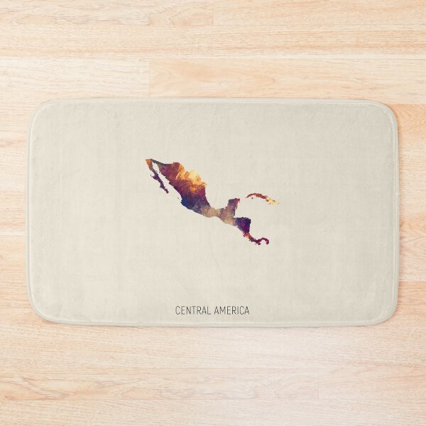 Item preview, Central America Watercolor Map designed and sold by ArtPrints.