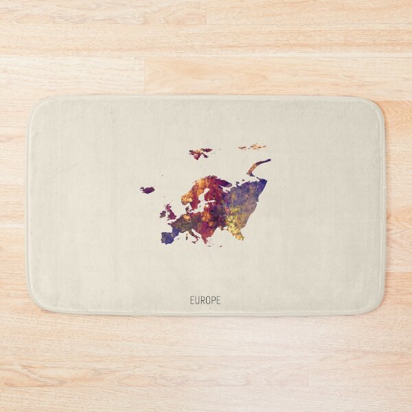 Item preview, Europe Watercolor Map designed and sold by ArtPrints.