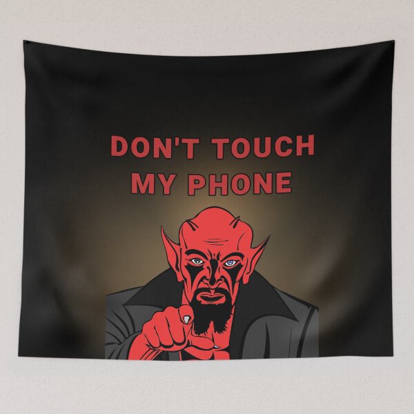 Item preview, Don't Touch My Phone designed and sold by Jesse Fury.
