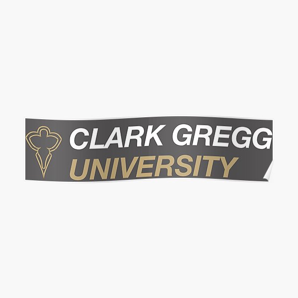 Clark Gregg Logo (2) Poster