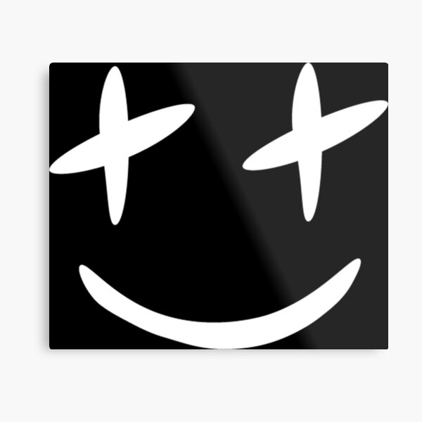 Marshmello Metal Prints Redbubble - roblox backpacking marshmallow glitch