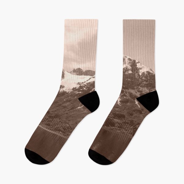 Item preview, Sepia Snow - Jostedal Glacial National Park, Norway designed and sold by niki2028.