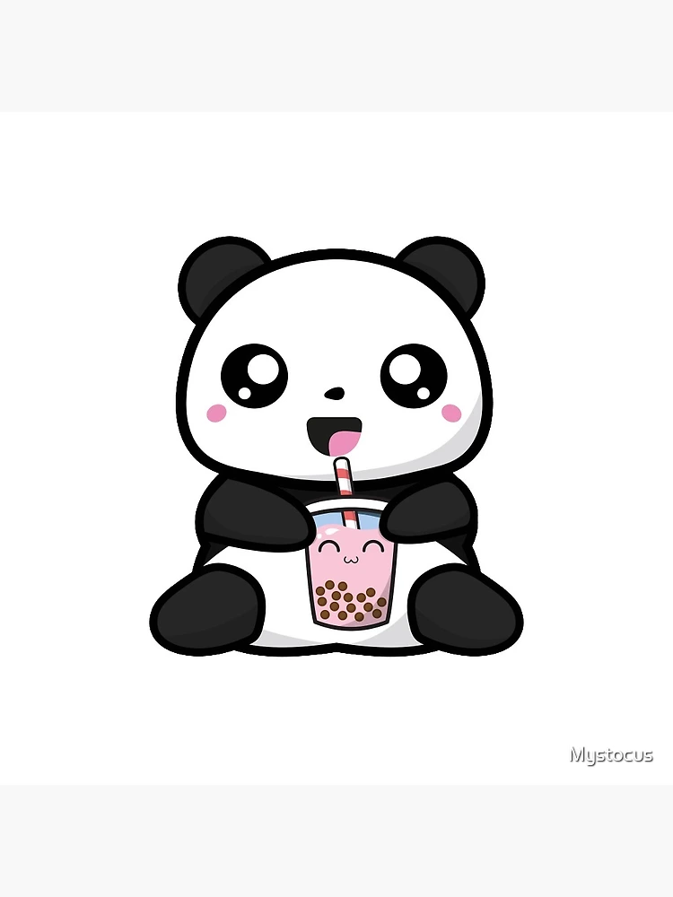 Kawaii Bubble Tea Boba Tea Milk Coffee Lychee Sticker for Sale by Mystocus