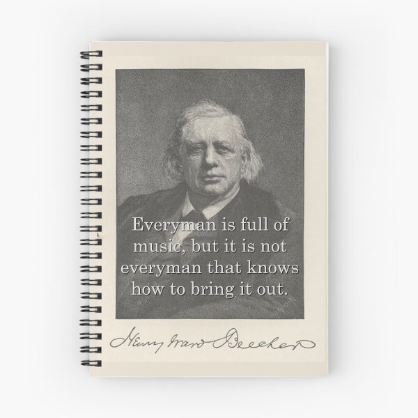 Item preview, Everyman Is Full - H W Beecher designed and sold by CrankyOldDude.