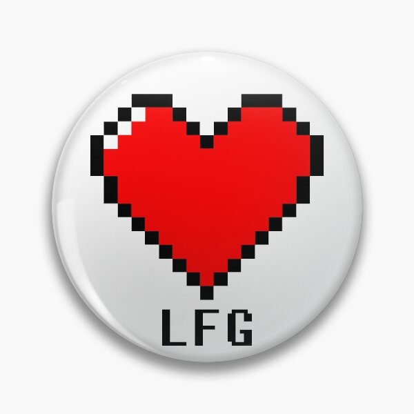 Item preview, LFG heart designed and sold by Anteia.