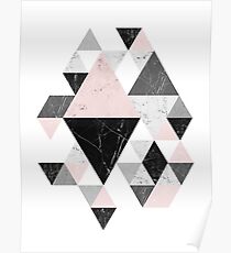 Geometrische Grafik Poster