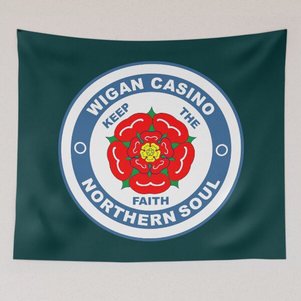 Item preview, Wigan Casino Lancashire Rose designed and sold by BigTime.